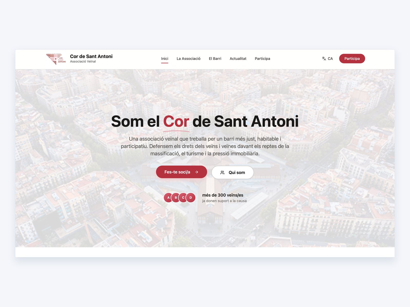 Web de Cor de Sant Antoni
